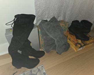 Designer shoes - many, many new in boxes