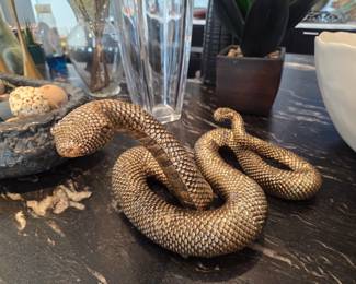 Snake decor 