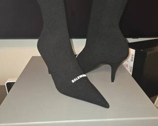 Balenciaga knit boot 