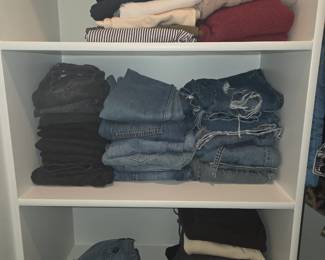 Lots of luxury Jeans/ Venus/ Veronica Beard/ Vervet…..etc