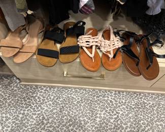 Lots of designer shoes 