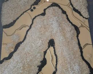 CHANNEL resin Epoxy Art ( LND/LUXE piece) 