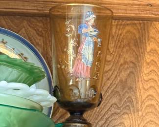 Antique Bohemian Glass