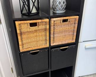 Shelving unit/room divider storage
