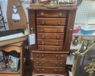 Jewelry armoire 