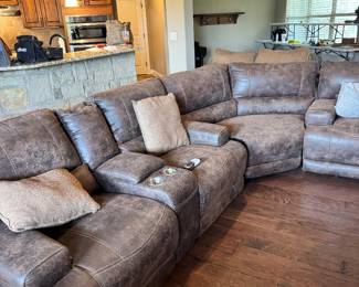 Motorized sectional