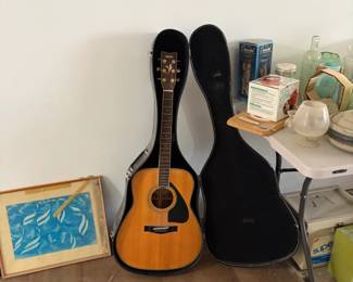 Acoustic Guitar And Case