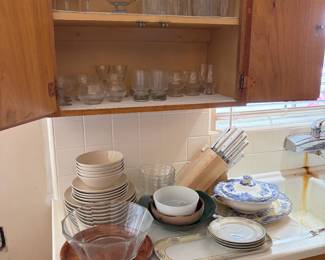 Glassware And Kitchen Dishes