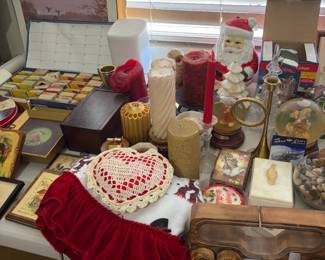 Candles And Seasonal Decorations