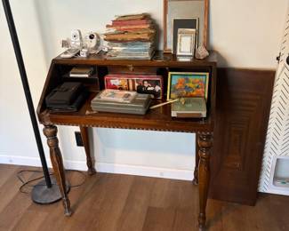 Writing Desk And Small Accessories