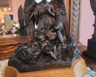 Guardian angel w Madonna & Child