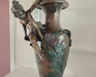 Pair of After Moreau vases