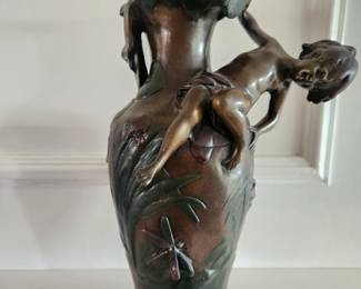 Pair of after Moreau vases