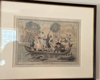 Satirical etching of "Anglers of 1811"