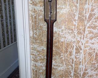 Antique wooden stick barometer (18th or 19th C?)