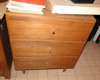 MCM 3 Drawer Cabinet/Chest