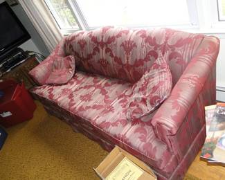 Red Loveseat