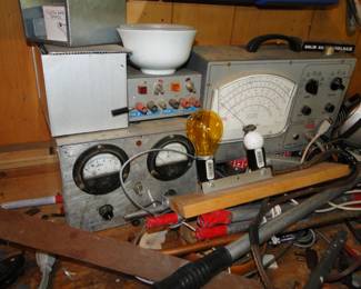 Vintage electronic test equipment