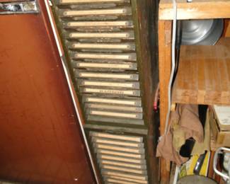 Industrial cabinets (filled with tools)