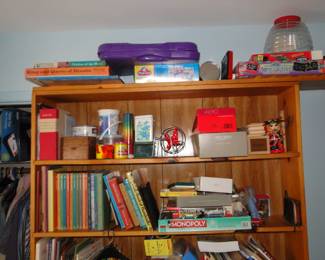 Vintage toys and children's books