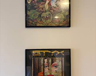 Framed Album Covers