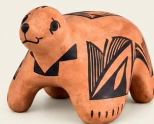 Pottery animal 