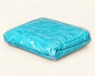 Turquoise textile