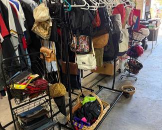 Another view of the accessories and handbags we have available.