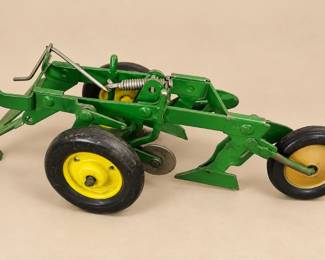Vintage Green Toy Farm Implement