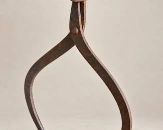 Antique Rusty Ice Tongs