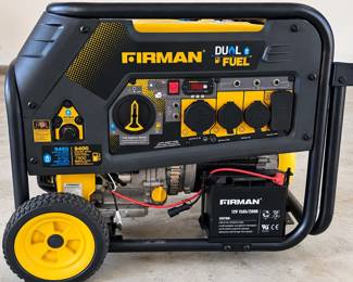 FIRMAN DualFuel Portable Generator