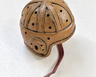 Vintage Perforated Helmet Ornament