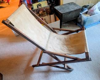 Vintage deck chairs
