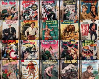 Vintage comic books
