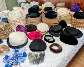 Vintage hat collection