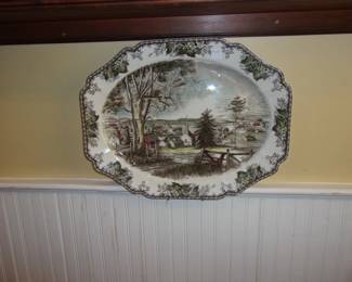 JOHNSON BROS FRIENDLY VILLAGE Platter