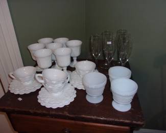 WESTMORELAND Dishes, SPODE Glasses