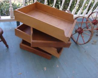 Old Desk Drawers