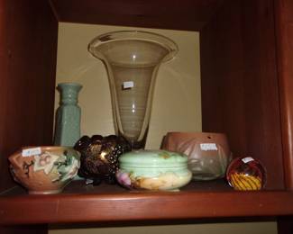 ROSEVILLE and Other Glassware