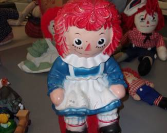 RAGGEDY ANN Bank