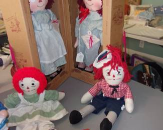 RAGGEDY ANN/ANDY Dolls