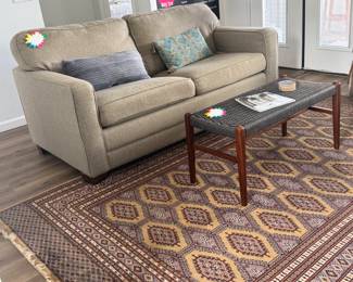 Rug and Sofa