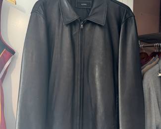 Supple leather jacket