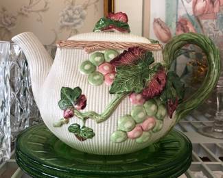 Fitz and Floyd Teapot