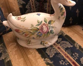 Italy Duck Tureen