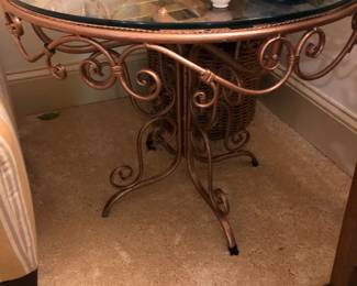 Gold/Gilded Scroll table