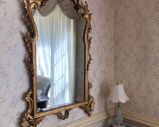 Italian Gilded Mirror- La Barge?