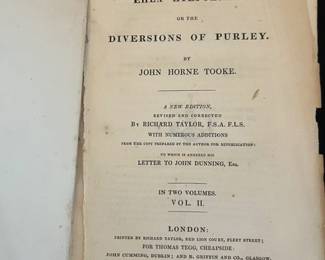 The Diversion of Purley by John Horne