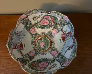 Vintage Famille Rose Bowl