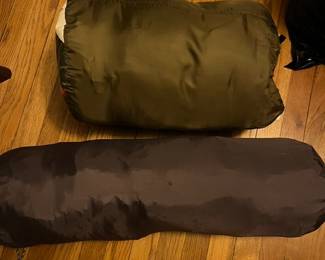 REI 2-Person Tent and Sleeping Bag